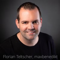 Florian Teltscher, Geschäftsführer der maxbenedikt GmbH