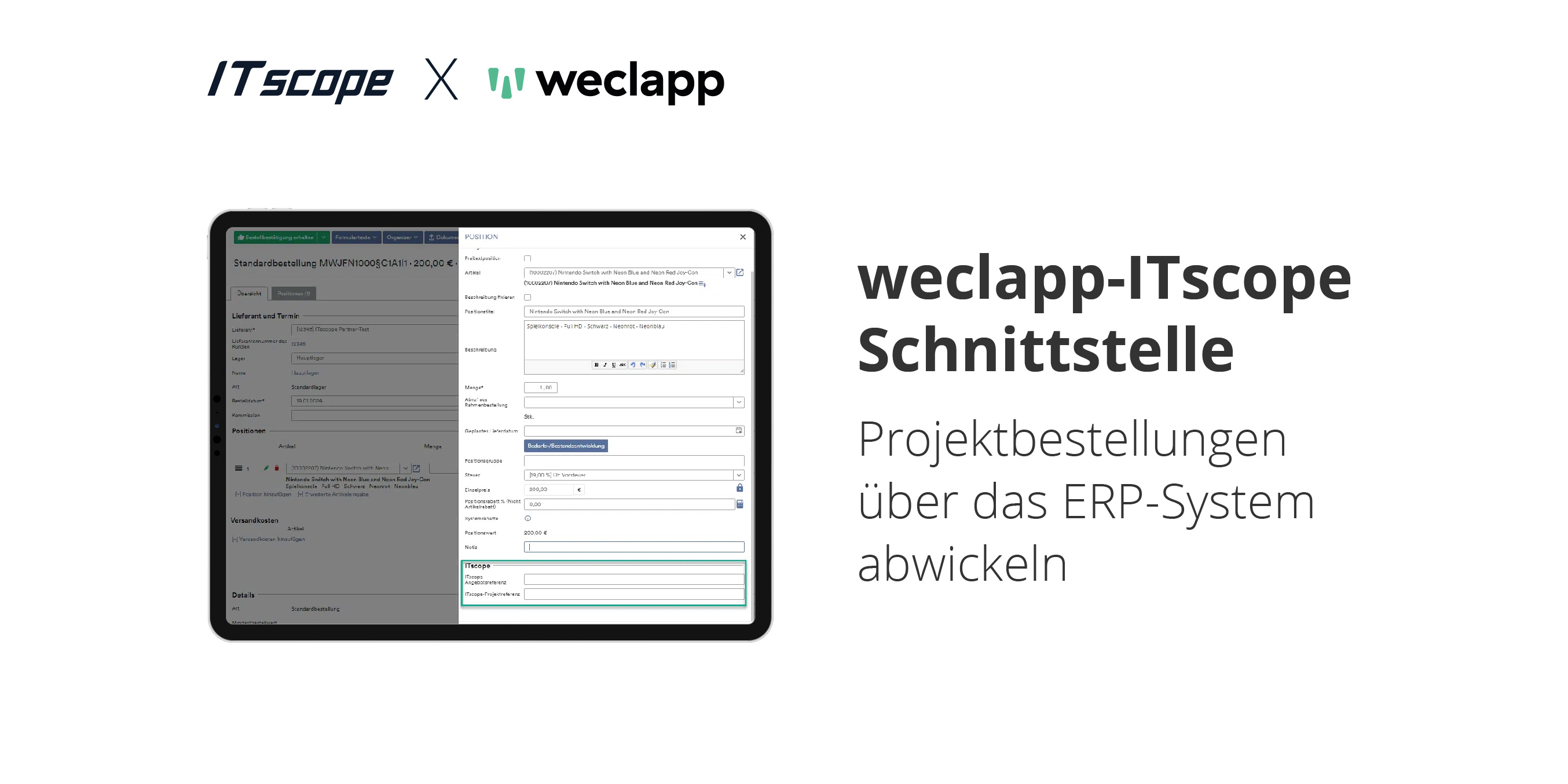 ITscope GmbH & weclapp SE wachsen jetzt gemeinsam